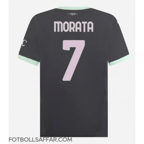 AC Milan Alvaro Morata #7 Tredjeställ 2024-25 Kortärmad